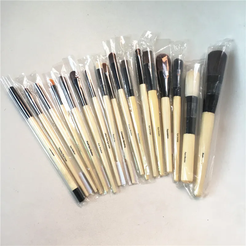BB -seires Eye Smudge Blender Angled Shadow Shader Sweep Contur Definer Smokey Liner - Quality Pony Hair Beauty Makeup Brushes Tool