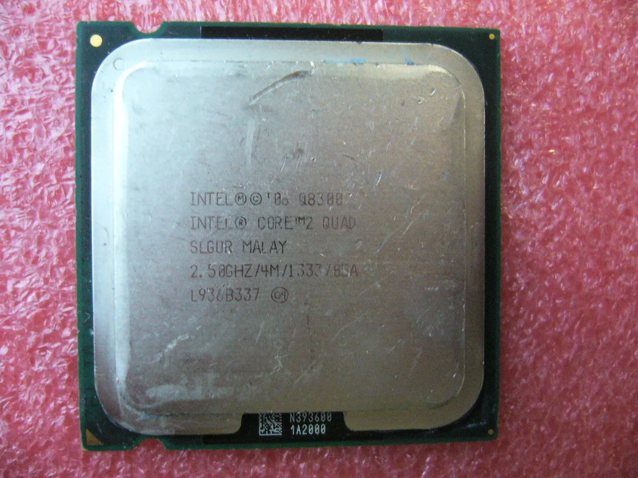 Процессор intel core 2 q8300. 2450 xeon. процессор esi-1600.