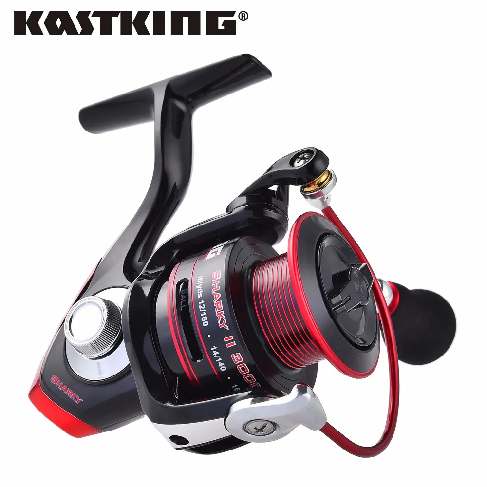 KastKing Sharky II 1500 6000 Series Water Resistant Max Drag 19KG Spinning  Reel Lighter Stronger Freshwater Fishing Reel From Sportblue, $43.81