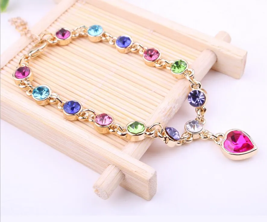 Hot explosion models factory direct Swarovski element Austrian crystal bracelet female Korean fashion jewelry