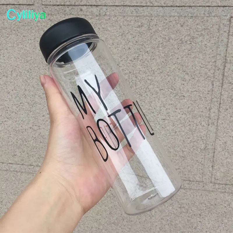 My bottle water Bottle Korea Style New Design Today Special Plastic Sports Water Bottles Drinkware With Bag Retail Package