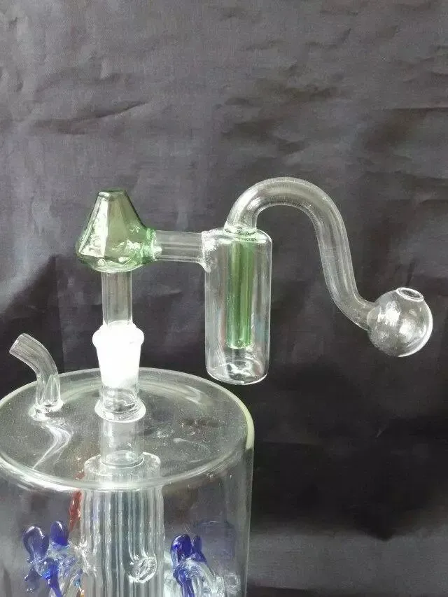 2018 Nieuwe filterwaterfles Groothandel Glass Bongs Oliebrander Pijpen Rookplatforms