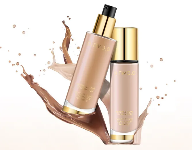 NEUE ANKUNFT O.TWO.O Flüssige Foundation goldene Serie 8 Farben zur Auswahl Beauty Foundation kostenloser Versand