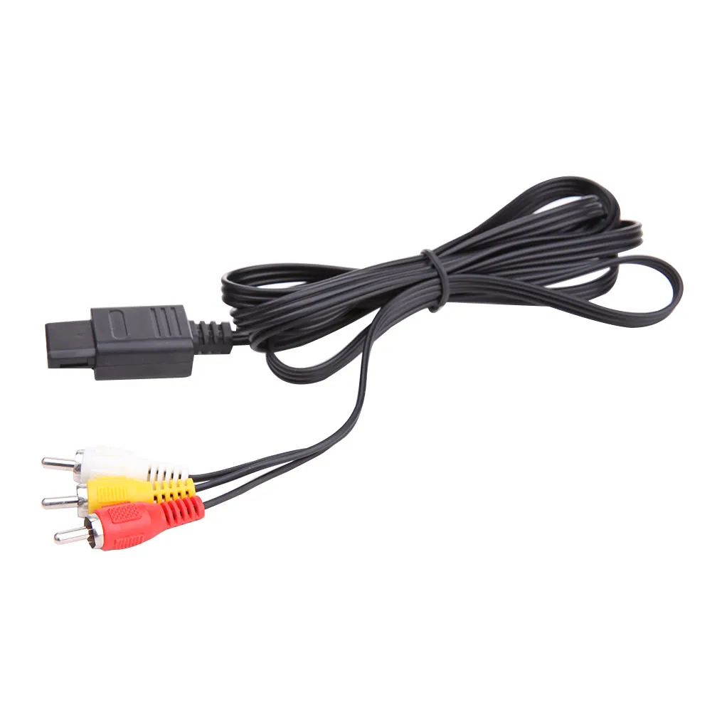 nieuwste AV Audio Video A/V TV Kabel Koord Connector voor Nintendo 64 N64 GameCube NGC SNES SFC Controller Console