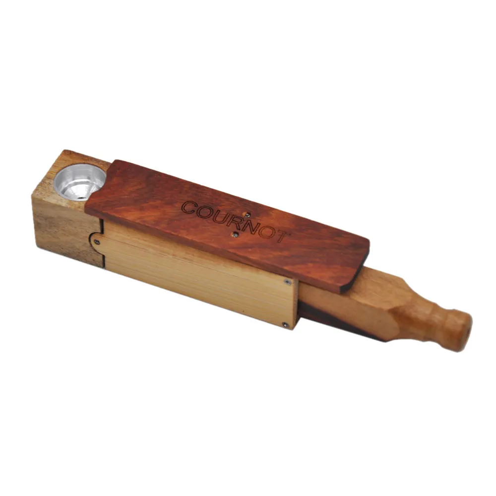 COURNOTquot Durable Handmade Wooden Pipe Tobacco Cigar Pipes Cool Gift Color Random2823887