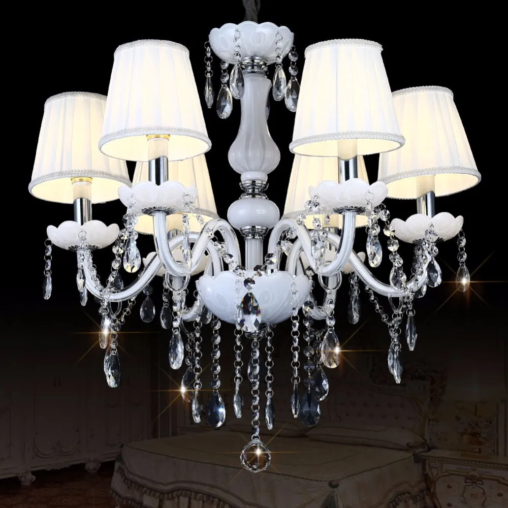 Novo brilho moderno LED Chandelier Crystal Lighting Chandeliers Lampadario Light Candelabro HangLamp Lampaire Luminária Lampen