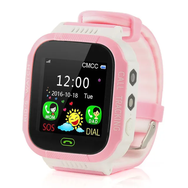 Смарт-часы с GPS-навигатором для детей Анти-потерянный фонарик Baby Smart Wristwatch SOS Расположение устройства отслеживания звонков для детей Безопасный против Q528 Q90 DZ09 U8 Smart Watch