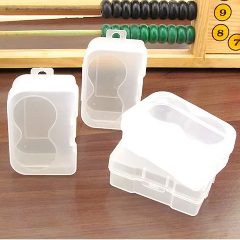 Transparent bärbar plastkontaktlinsfall för resor Mini Förvaringslåda Kontaktlinser Box Snabb leverans F20173522
