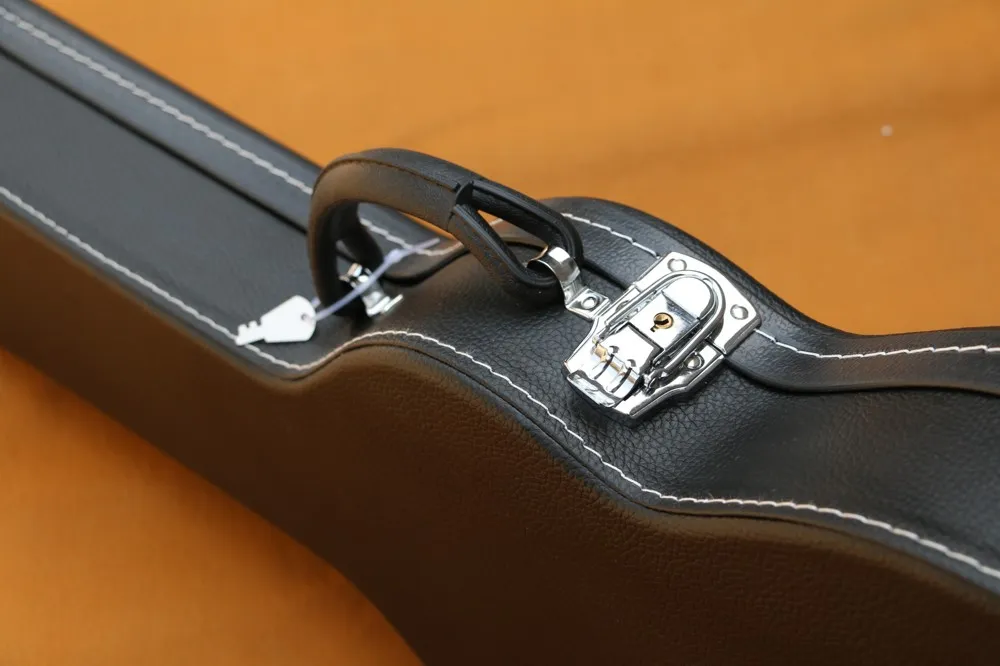 Electric Guitar BLACK Hard case Please contact me before buying2619649