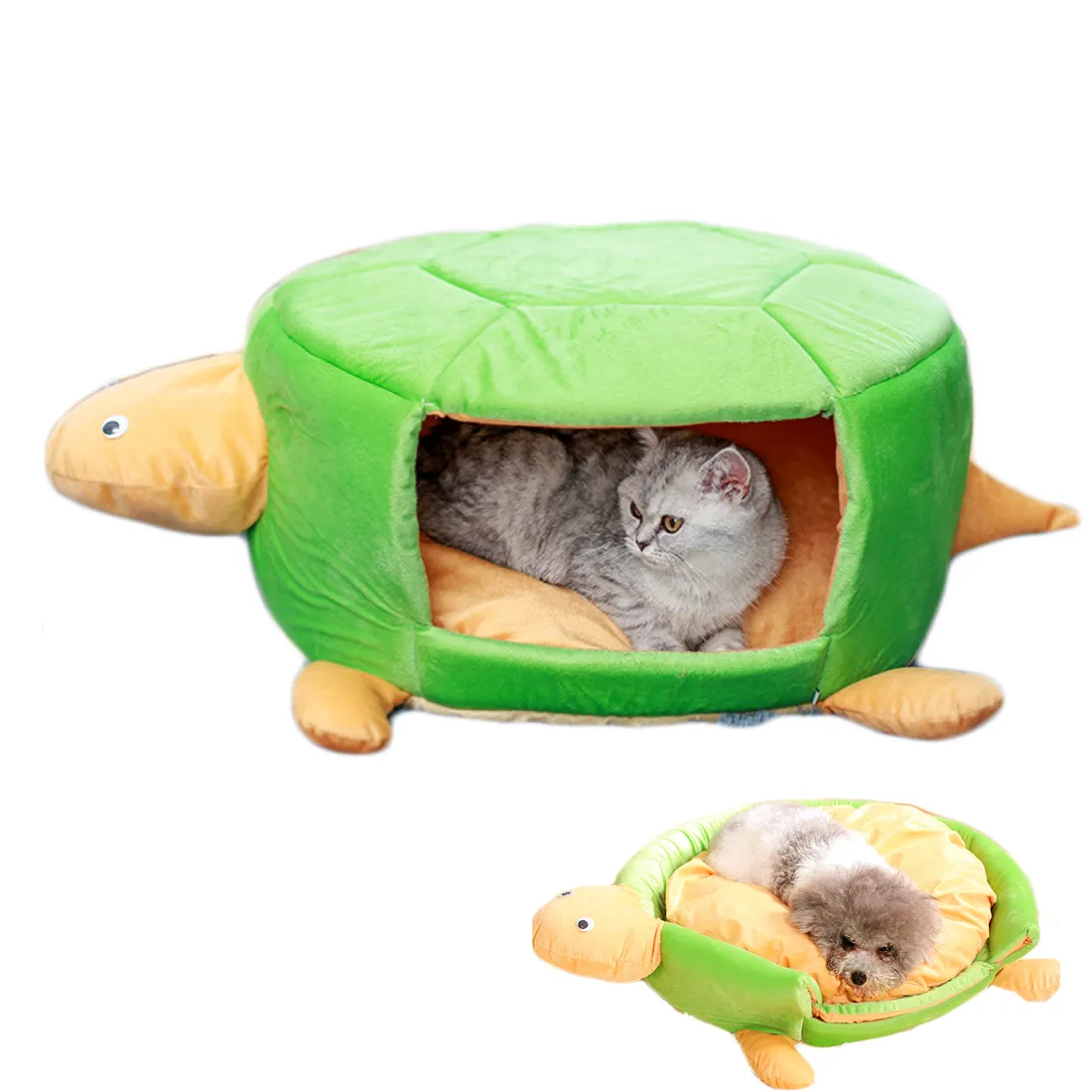 Winter Pets Home Dog House Bed Sofa Cat Kennels Tortoise Shape