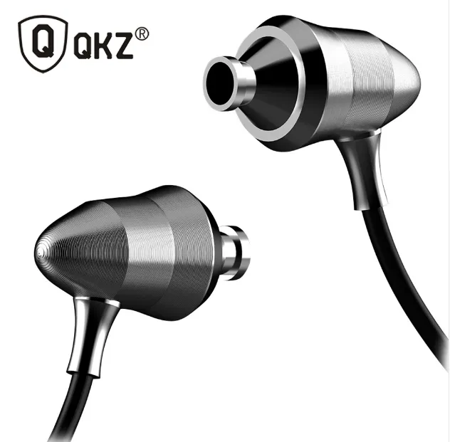 Qkz x6 In-ear hörlurar Q Feeling Metal Version In-Ear hörlurar Professionell ljudkvalitet Tung bas Audifonos Fone de Ouvido