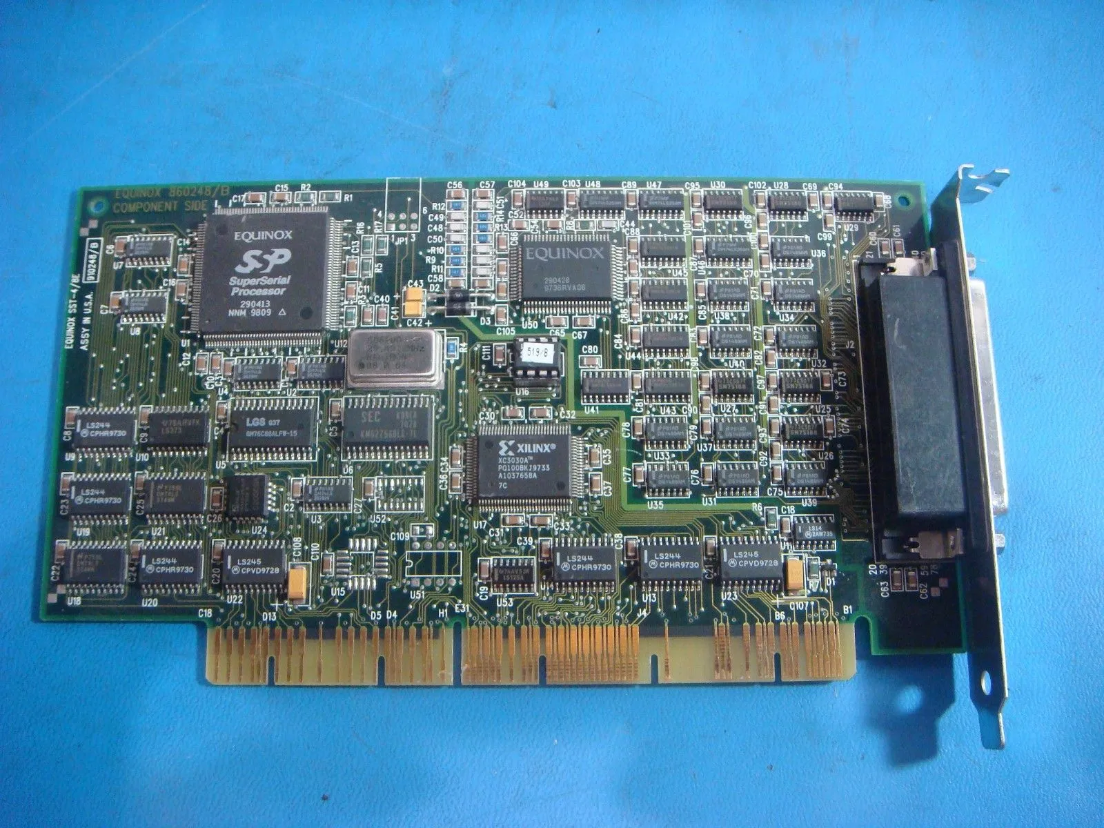 industrial equipment board eQUINOX SST-4/8E Eisa Serial Processor Card 860238/B 950235-1