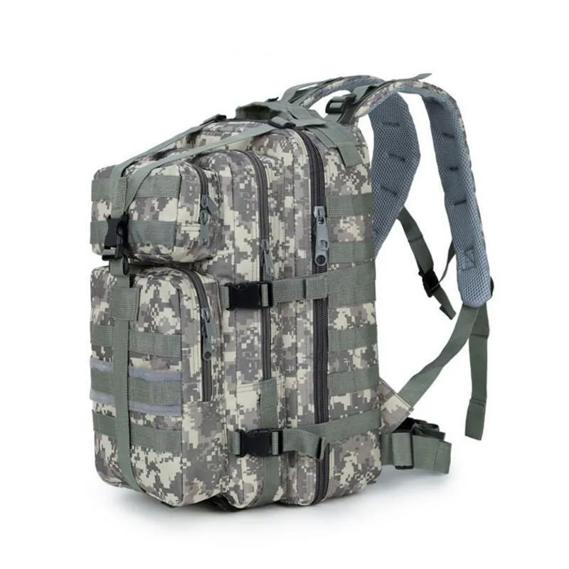 Randonnée en plein air Camping chasse Molle 3P sac à dos tactique armée assaut Pack Mochila Militar Tactica sac tactique en Nylon