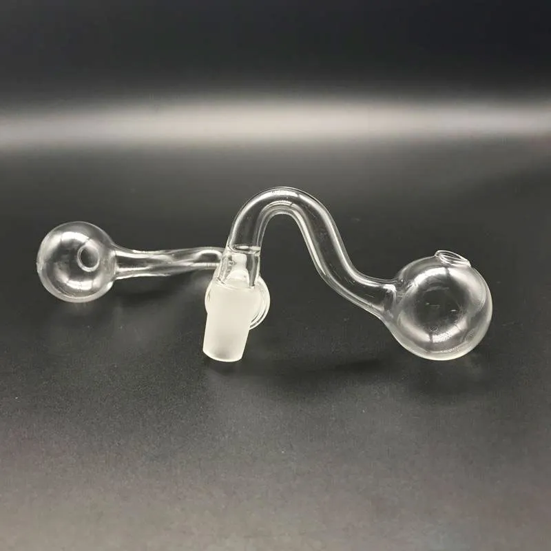 Glass Oil Burner Pipes With 10mm 14mm 18mm Male Female Joint Pyrex Glass Oil Burner Bubbler Smoking Water Hand Pipe Tobacco WG-016