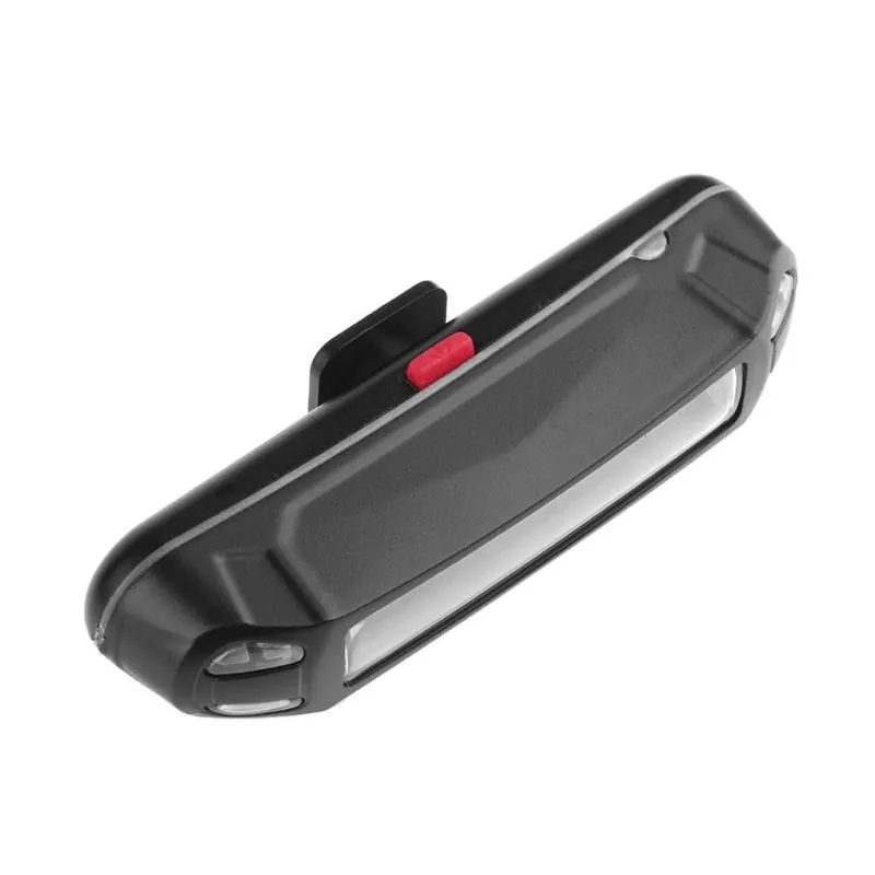 2018 NOUVEAU USB Rechargeable Vélo Lumières Montagne Avertissement Lumière 100LM LED Vélo Vélo Arrière Feu Arrière Étanche Avertissement Lampe