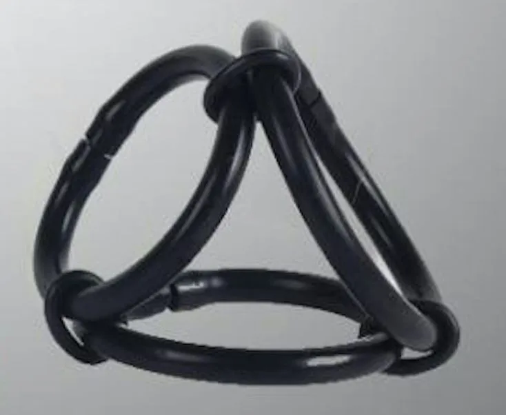 Flexible Black Cockrings For Harder Erection & Improved Sex ...