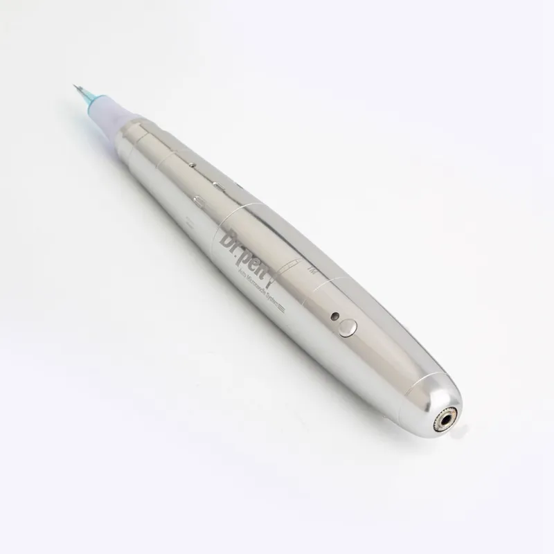 Перманентный макияж Electric Derma Dr Pen A3 Stamp Auto Micro Needle Roller 5 уровней для бровей, губ, ресниц, MTS, против шрамов от прыщей