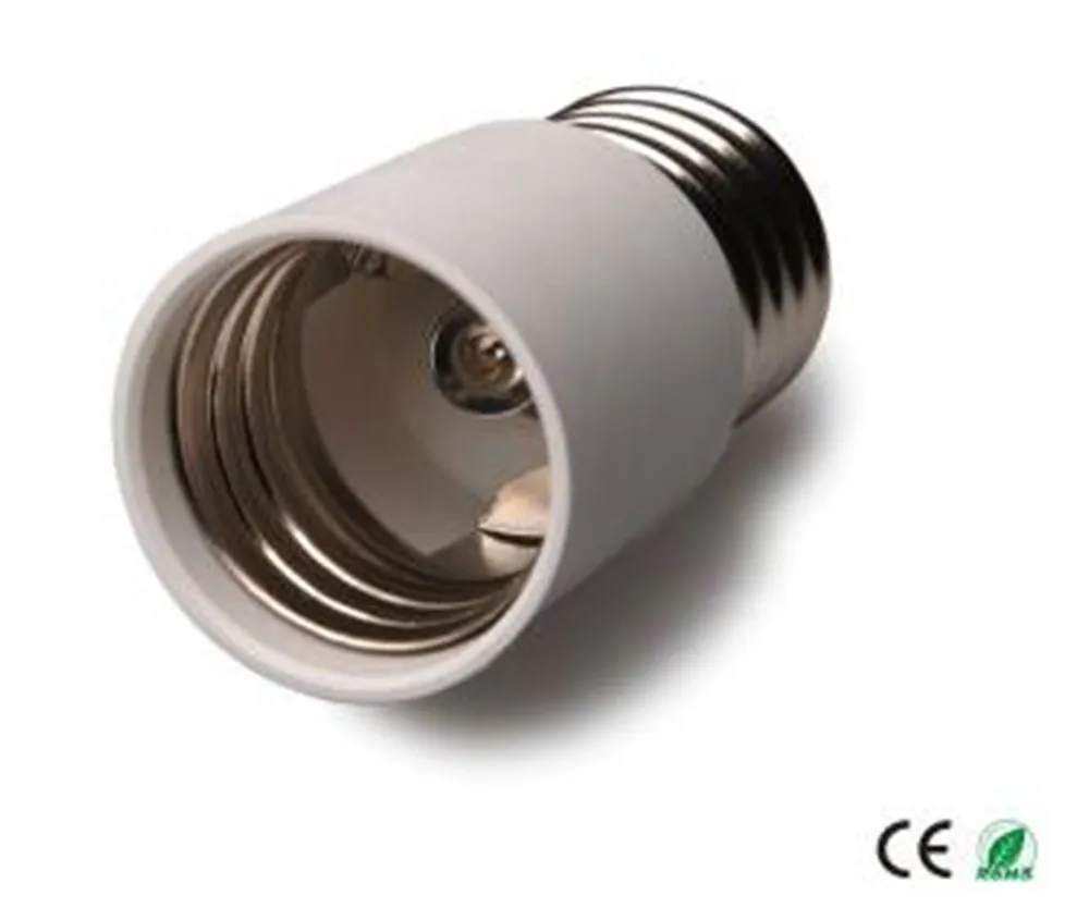 Lamphållarehållare Adapter Utöka förlängningsbas Flamskyddsmedel PBT CE CE RoHS E39 till E39- Converter