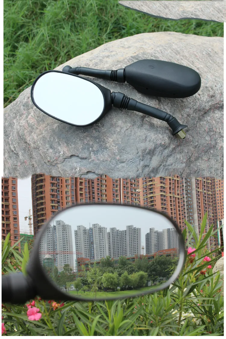 Scooter 6MM Reversing Mirror, Electric Car Modified Mirror 8mm Rear-view Mirror