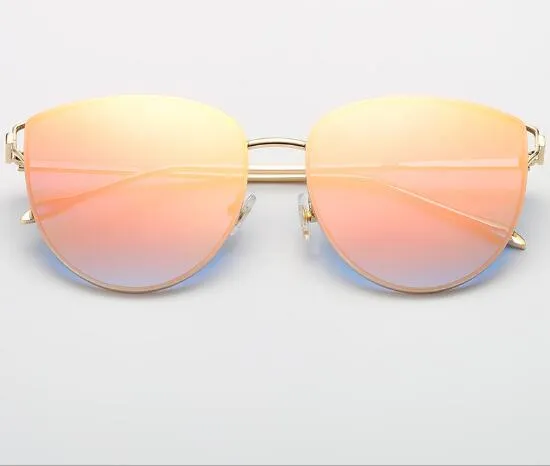 2018 Nouvelle Arrivée BLAZE Lunettes De Soleil pour Femmes Mode Flash Miroir Lunettes De Soleil Marque Designer Lunettes De Soleil avec Boîte