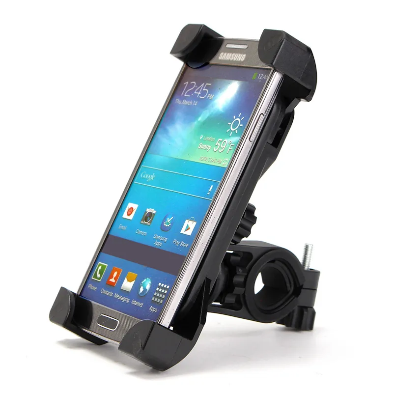 Supporto universale per telefono da bicicletta Supporto per clip da manubrio per iPhone 8 7 5 SE Staffa di montaggio Supporto per telefono da bici per Samsung S8 S7