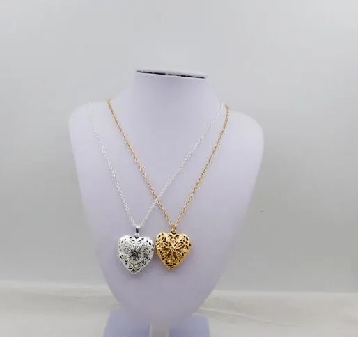 calda nuova collana a forma di cuore a forma di cuore può essere aperta in piccole foto di nvong cuore di fiori a forma di cuore collana a forma di scatola alla moda c