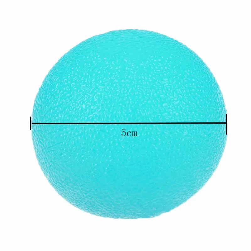 Bolas de gelatina para terapia de mãos para exercícios Espremer bola de silicone