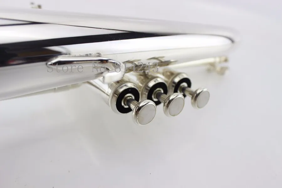 Professional Silver Plated Bach Fh600 Flugelhorn High Quality Brass