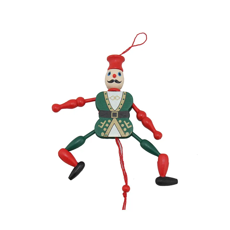 16cm Wooden Marionette Pull String Mexican Puppet Classic Christmas Gift  For Kids Funny Tradition Toy From Sto7, $4.36