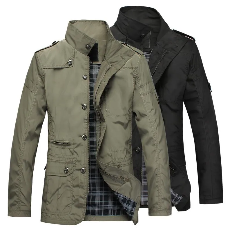 Mode mince hommes veste manteau vente chaude tenue décontracté 5xl coréen confort automne pardessus nécessaire printemps manteau