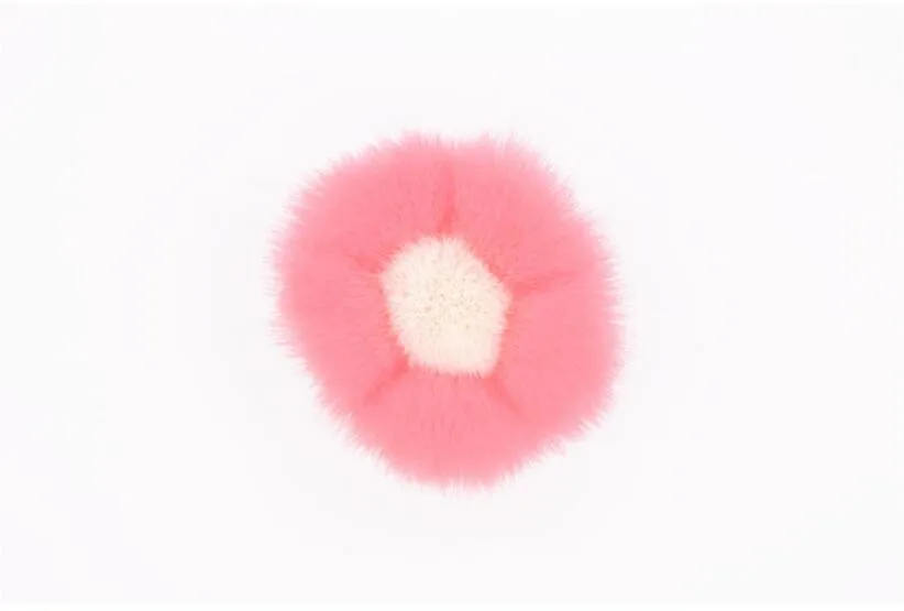 New Lovely Excellent Pink Flower Face Single Brush Kabuki Blush Powder Brush Cosmetics Cheek Makeup Brush