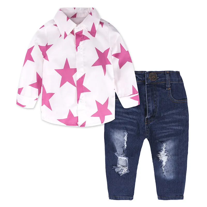 DHgate.com:Toddler Girls Star Print Outfit - Soft Cotton DHgate.com:Toddler Girls Star Print Outfit - Soft Cotton