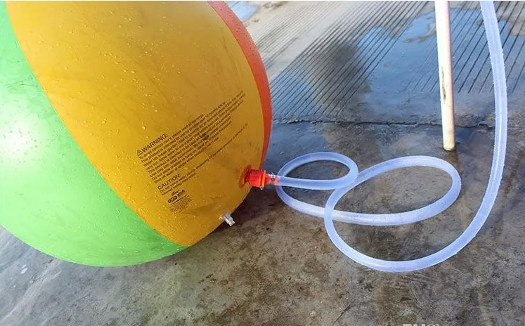 pelota de agua inflable de playa rociador al aire libre rociador de agua inflable de verano globo al aire libre jugar en la pelota de playa de agua