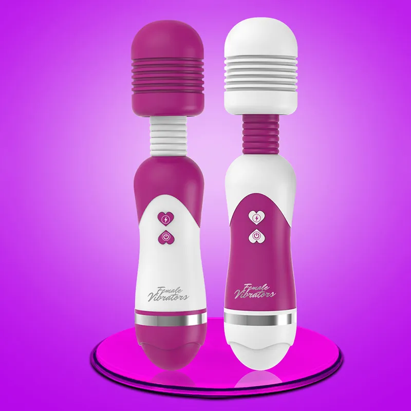 Vibrator Portable Multi-Speed ​​Mini Body Personlig Massage Wand Vibrator G Spot Massage Sexleksaker För Kvinnor Av Pinne