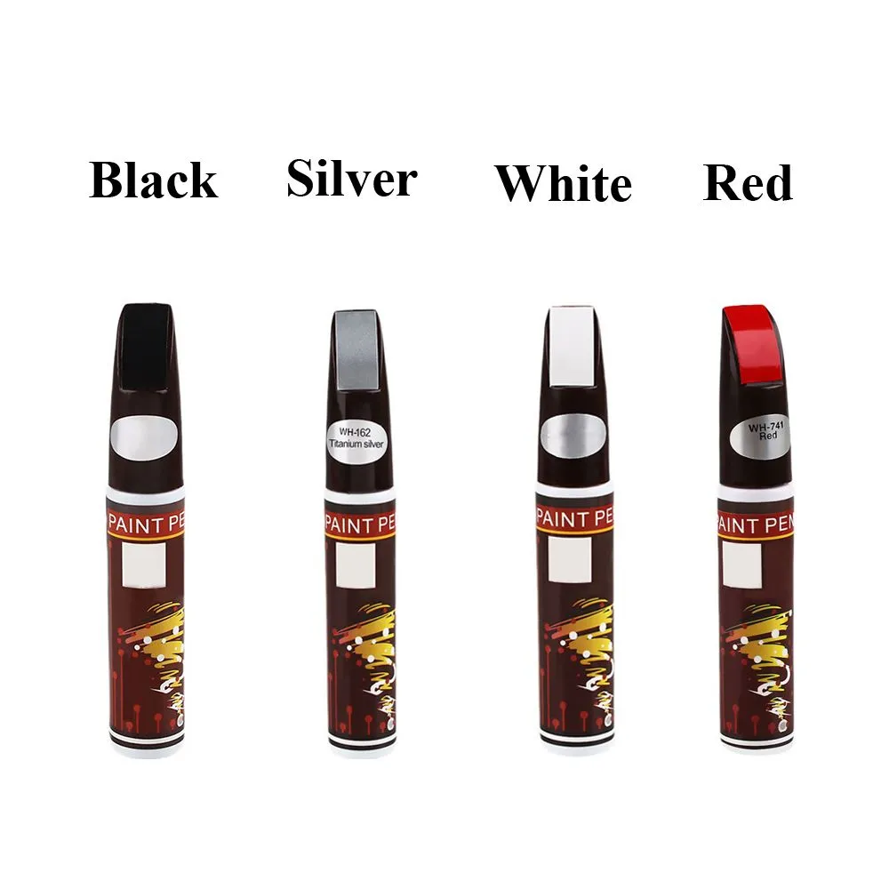 13 Couleur ZHANDIAN Nouveau 4 Couleurs Professionnel Réparation de Voiture Peinture Stylo Fix It Pro Effacer Remover Remover Peinture Stylos