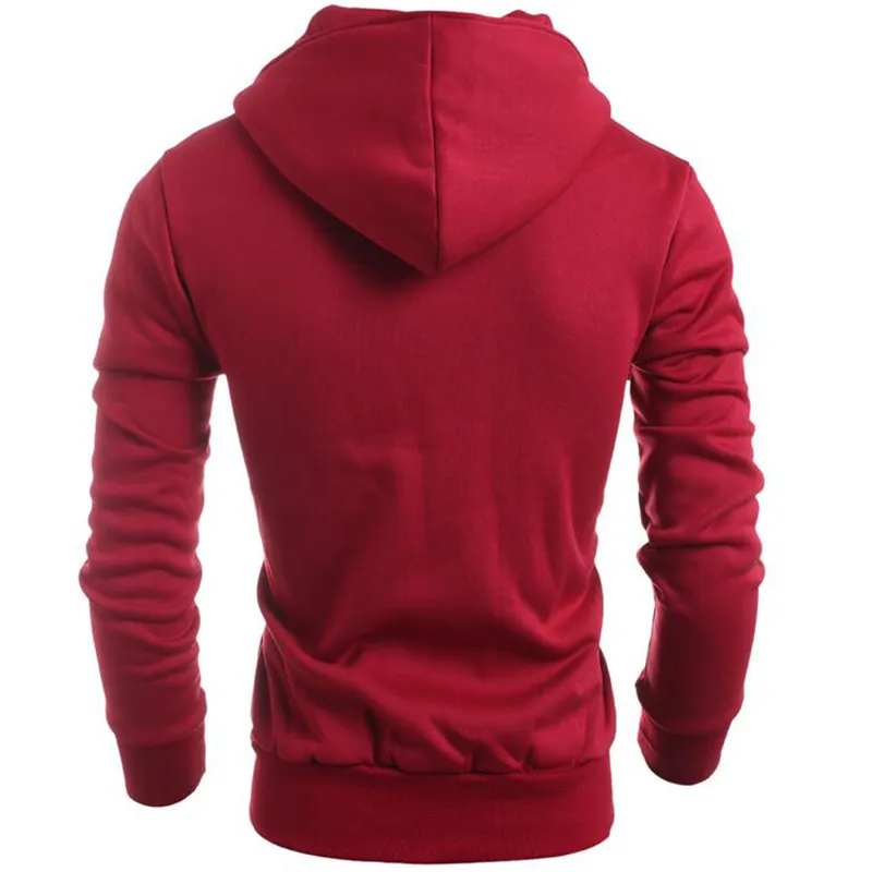 T kuş Hoodie Erkekler Hırka Düğme Hoodie Hip Hop Erkek Kazak 2018 Moda Erkekler Sonbahar Kış Pamuk Ceket Erkek Spor XXL