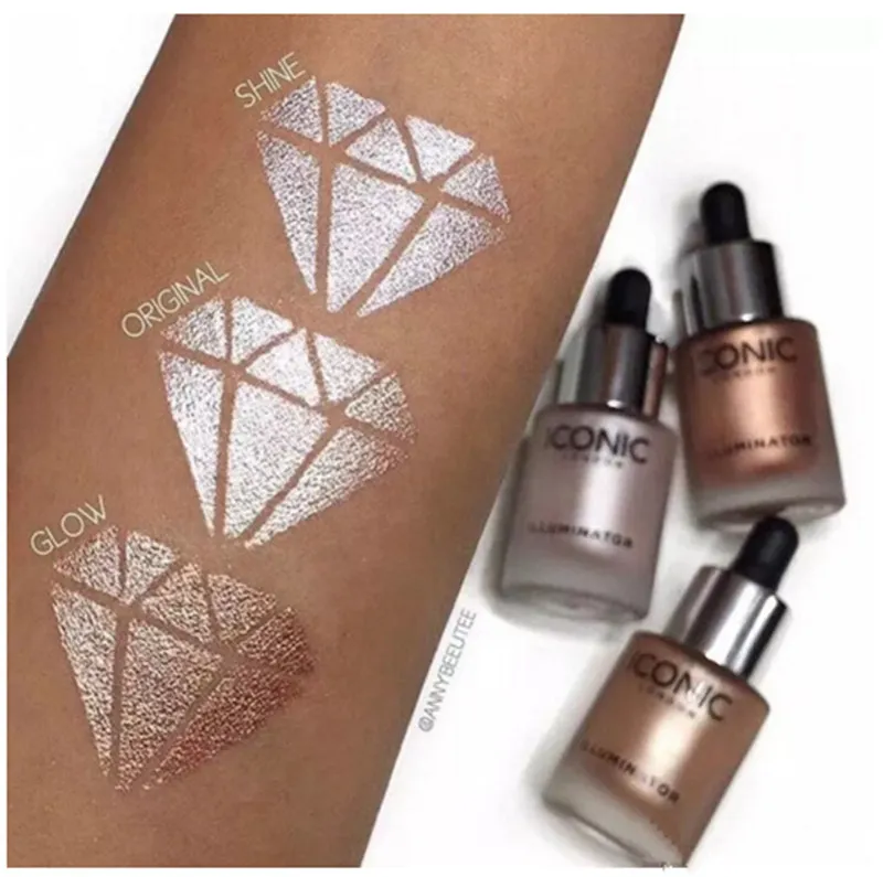 New Arrial Iconic London Illuminator Liquid Bronzers Highlighters es Envío de DHL