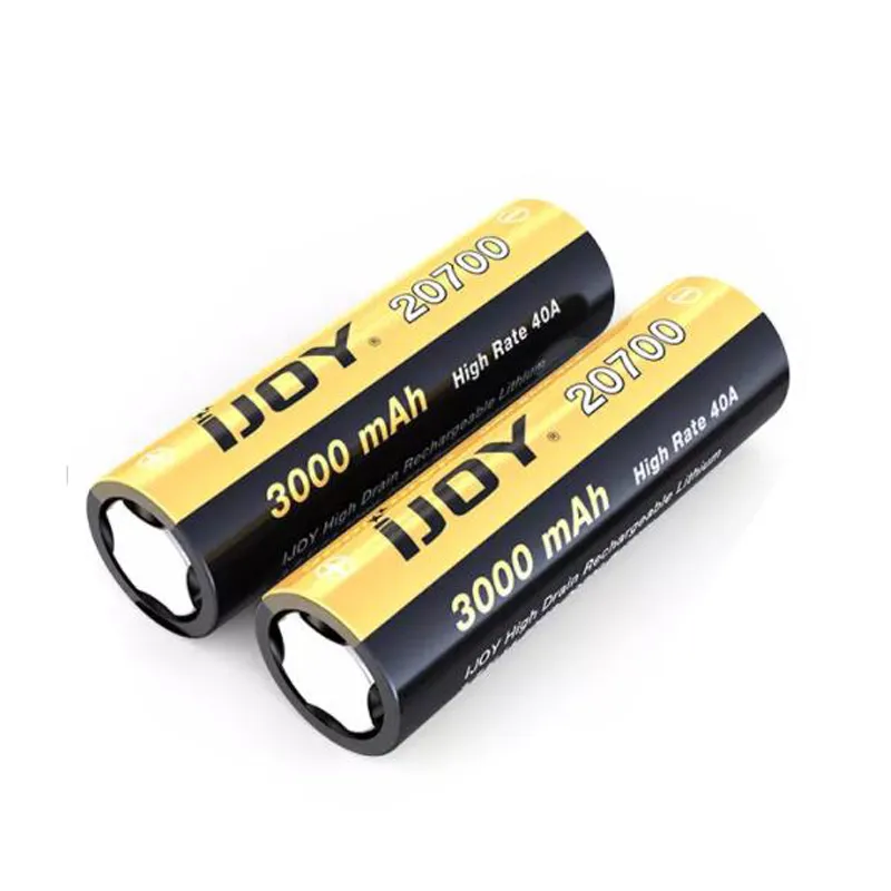 100% autentico IJOY 20700 Batteria 3000MAH 40A Scaricatore Batteria ricaricabile al litio PK VTC4 VTC5 25R HE4 30Q Batteria