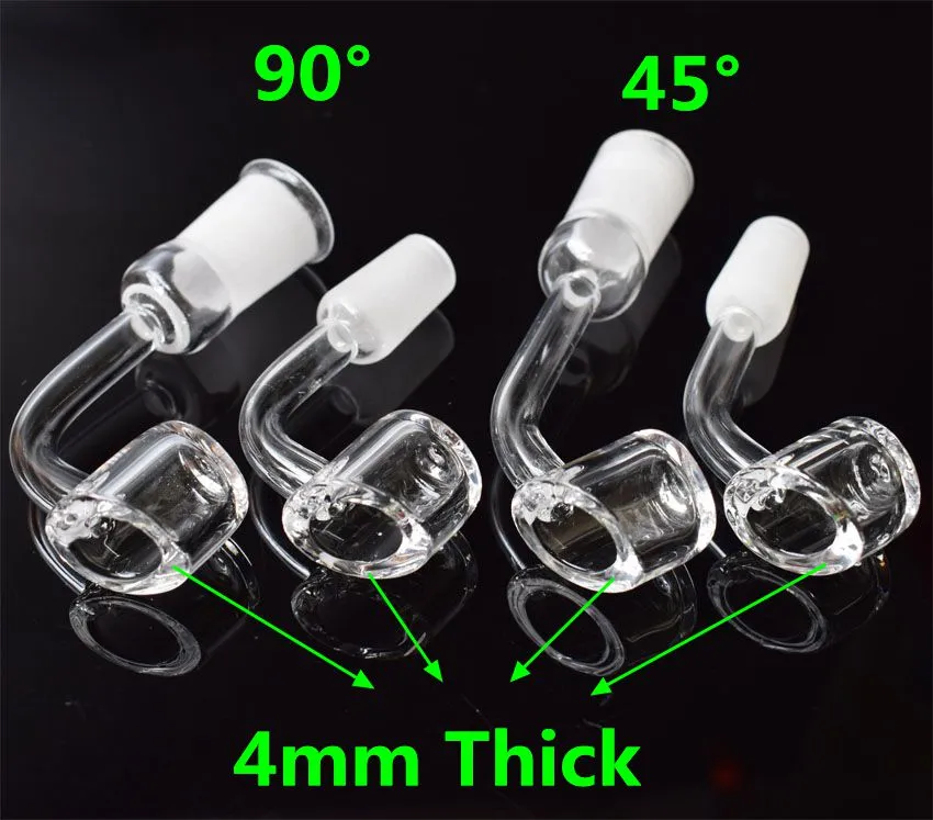 4 mm dicker Club -Banger -Quarz -Domeless Nagel 10/14/18mm, Malefemale. 45/90 Grad Quartz Banger Nagel, 100% echtes Quarznagel+ Schneller Versand!