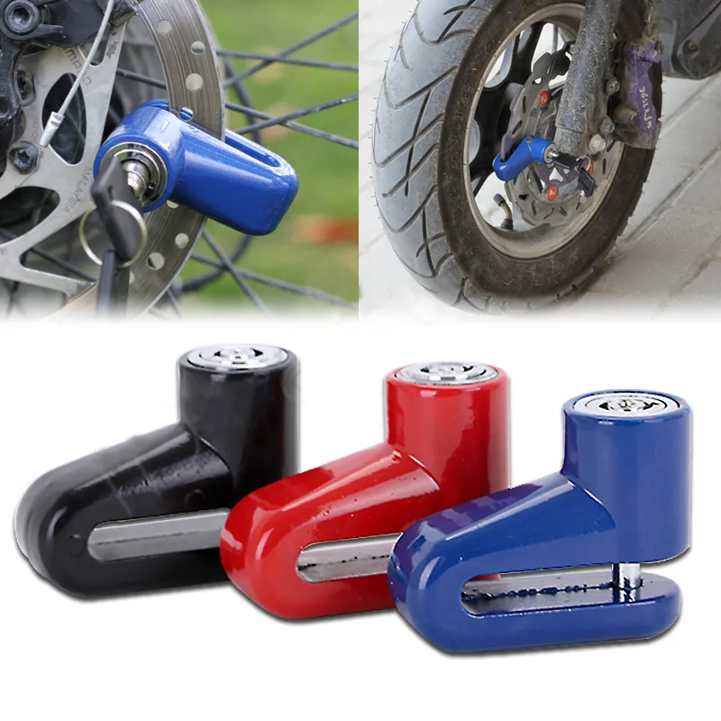 Nieuwe Motorfiets Motorfiets Moped Scooter Disk Rem Rotor Lock Security Anti-Diefstal Motorfiets Accessoires Diefstalbescherming