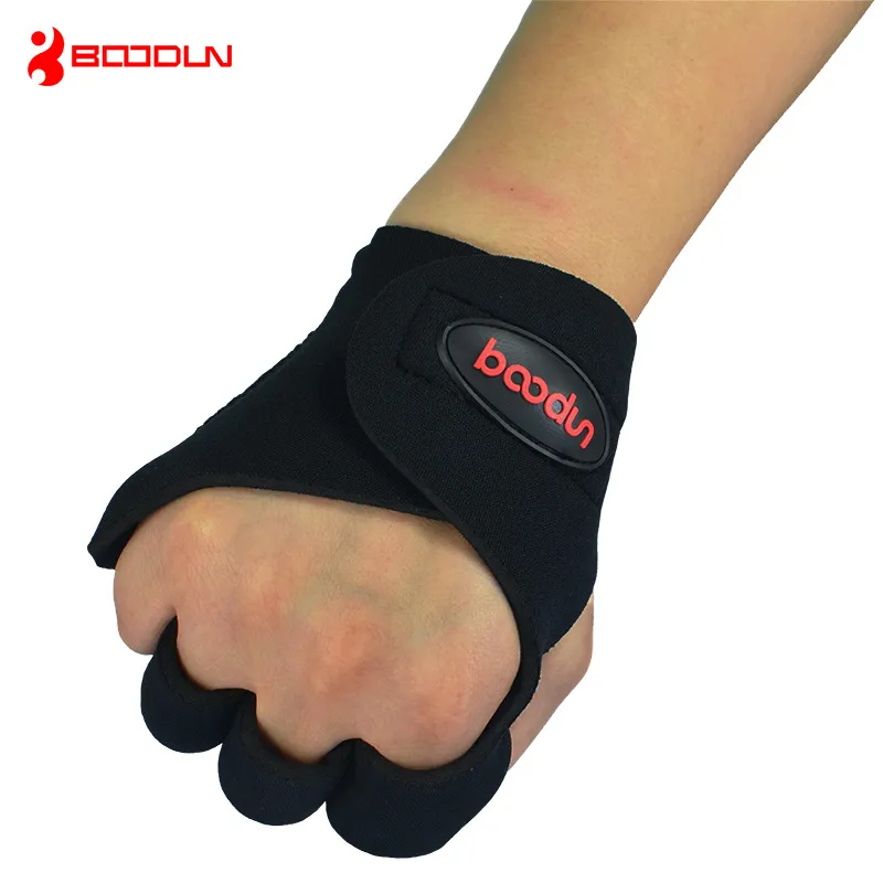 Marque hommes femmes Gym cyclisme bosquets antidérapant creux haltère haltères gants musculation formation sport Fitness gants de musculation