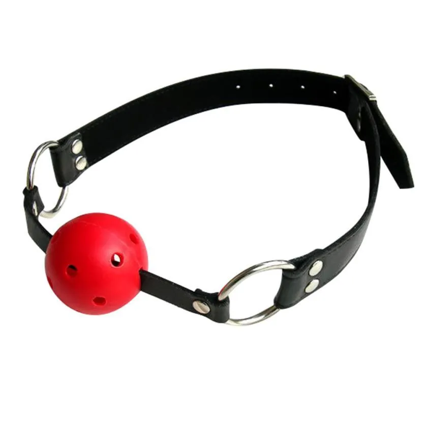 gag ball sex toy Slave Harness Silicone Ball Gag BDSM Bondage Fetish... From Gou05, $3.05