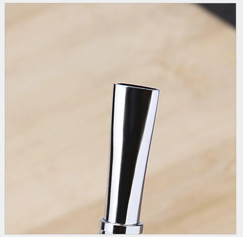 304 Eco-Friendly Stainless steel filter Drinking Straws Tea Strainer Cocktail Shaker Coffee Filtered Spoons Bar Party Supply