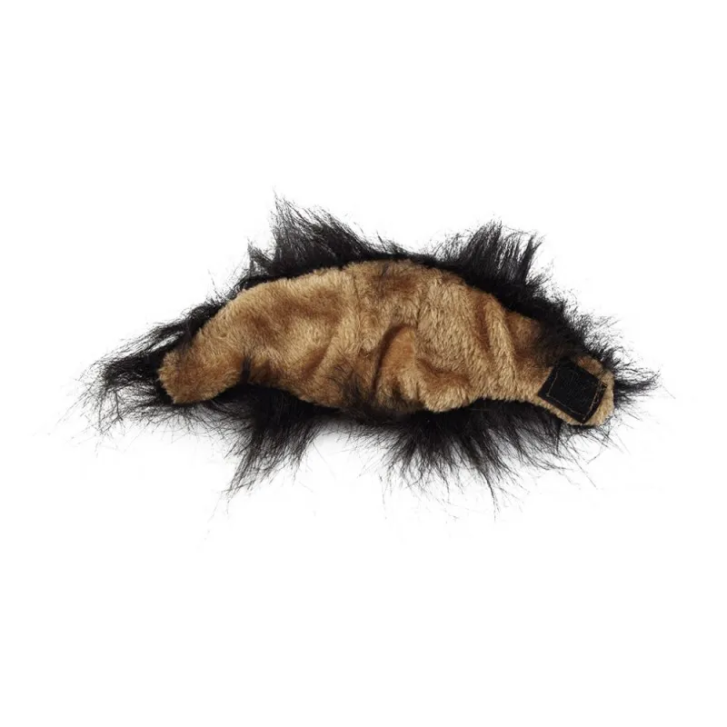 Pet Cat Dog Emulation Lion Hair Mane Ears Head Cap Autumn Winter Dress Up Costume Muffler Scarf