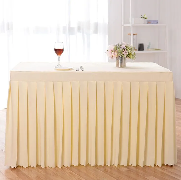 Table Cloth Solid Color Table Cover Table Skirt Wedding Party Meeting