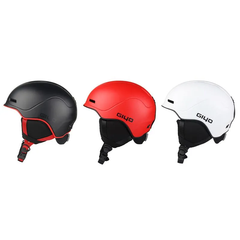 Casco da sci professionale Inverno caldo per adulti Snowboard Protezione per la testa Casco da sci per skateboard traspirante integralmente modellato Sci economico