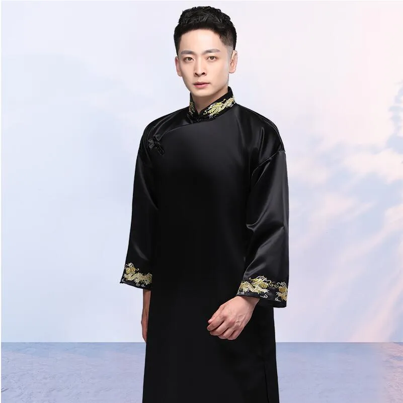 Cheongsam Maschile Cinese Tradizionale Abito Tang Hanfu Ricamato Il 2024 Da 44 49 DHgate