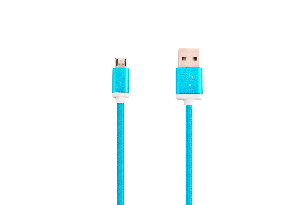 Cavo di ricarica USB intrecciato lungo e resistente da 1,5 m tipo-c Samsung s7 s8 plus HTC Sony LG Cavo micro USB con spina USB in metallo