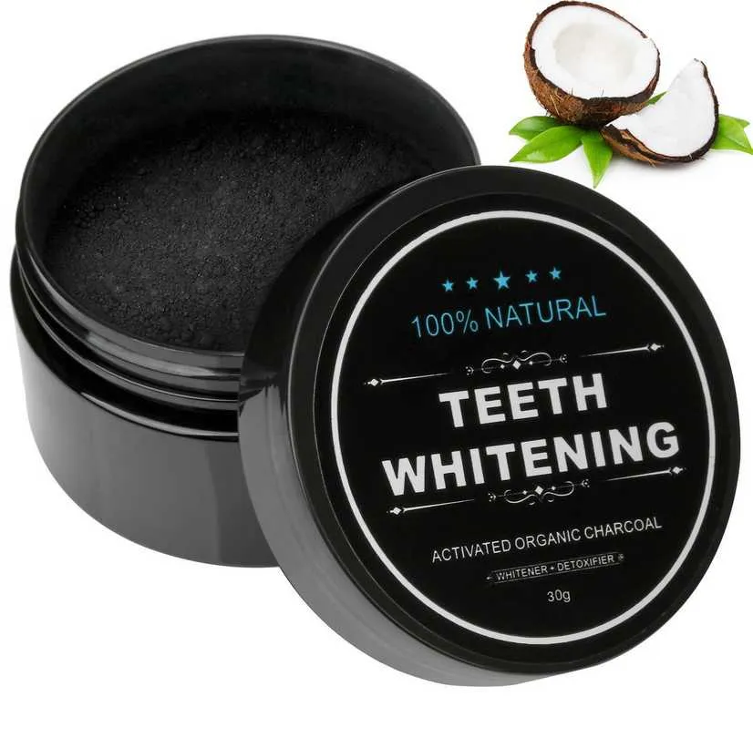 Teeth Whitening Powder Nature Bamboo Activated Charcoal Smile Powder Tooth Yellow Stain Bamboo Charcoal Oral Care