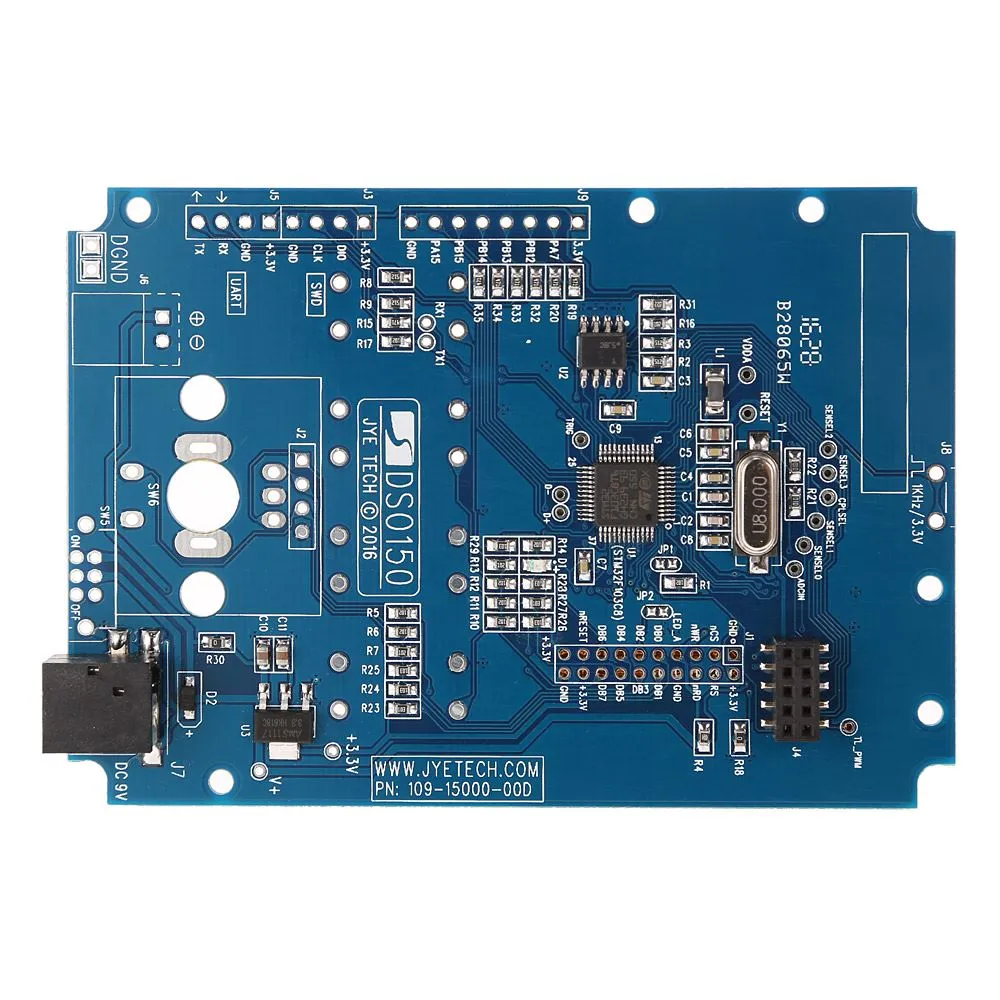 Freeshipping Digital Oscyloscope DIY Zestaw Części z Case SMD Lutowane Elektroniczne Uczenie zestawu 1 MASA / S 0-200KHZ 2.4 